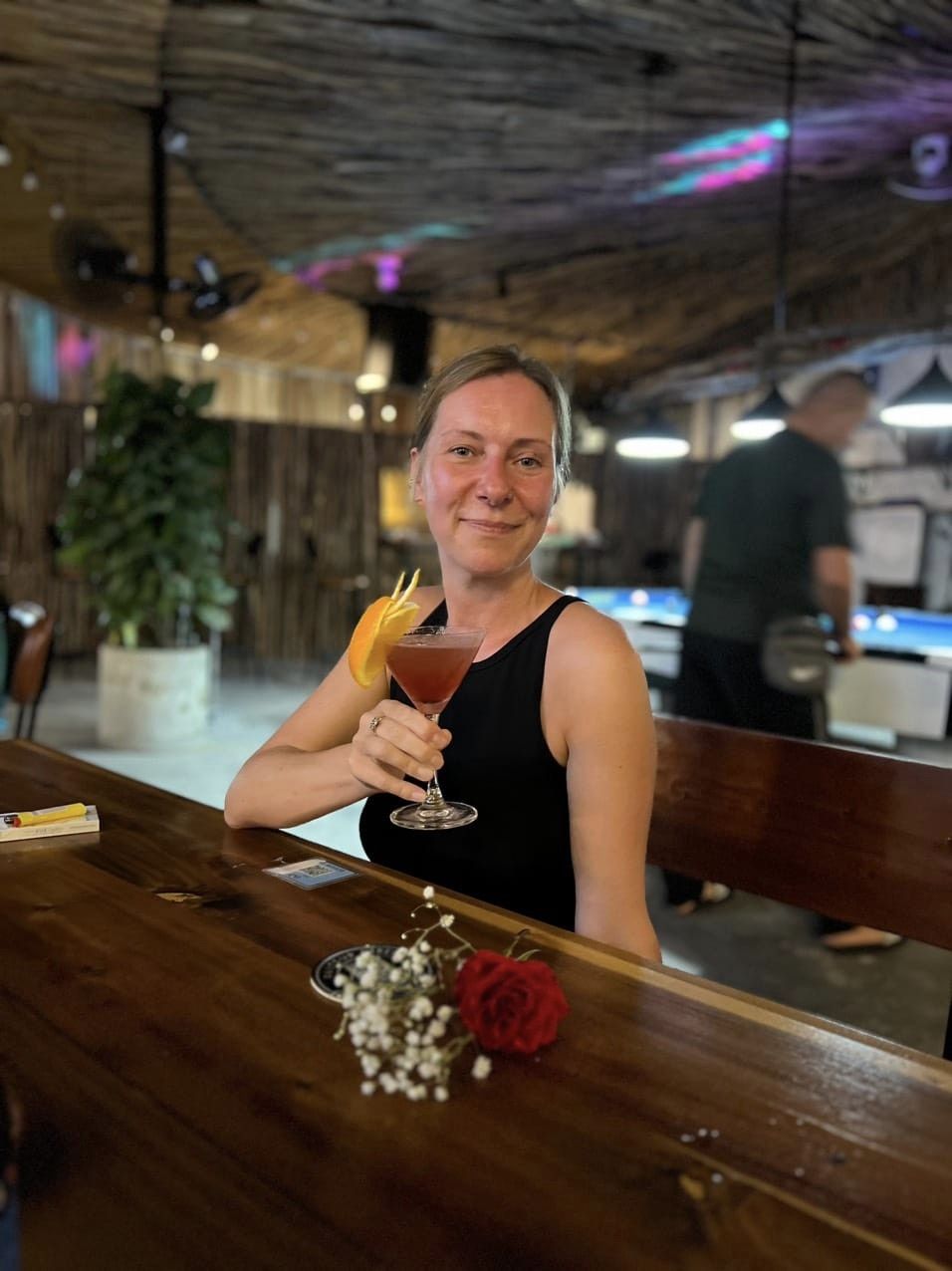 healthy snack and drink